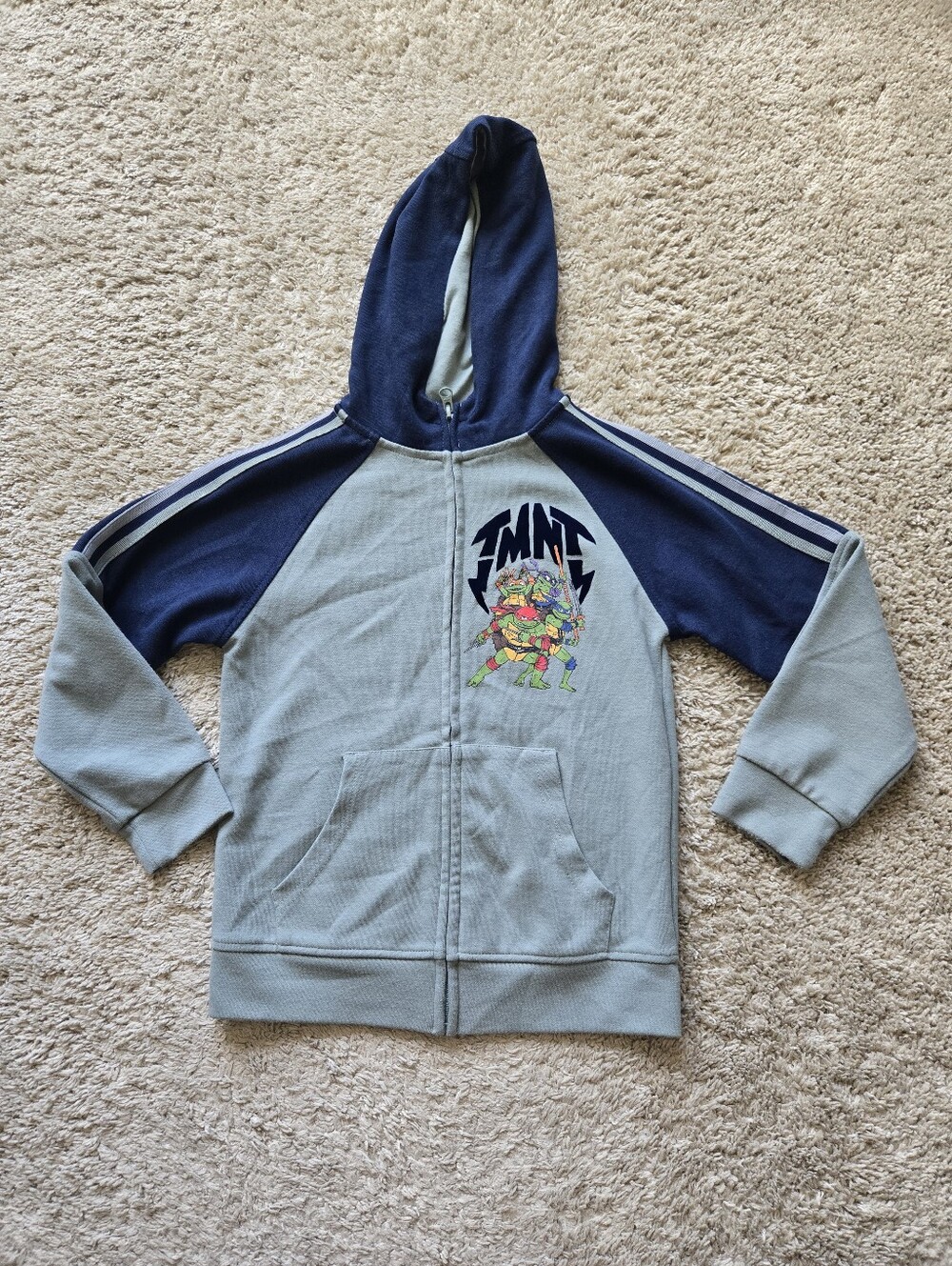 Teenage Mutant Ninja Turtles Full Zip Hoodie Boys S 6/7